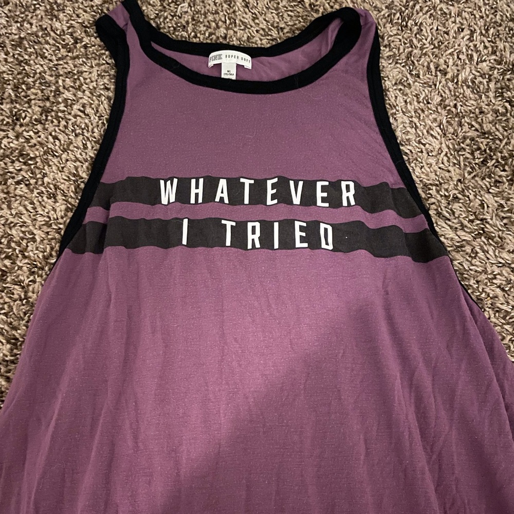 Purple VS PINK tank top